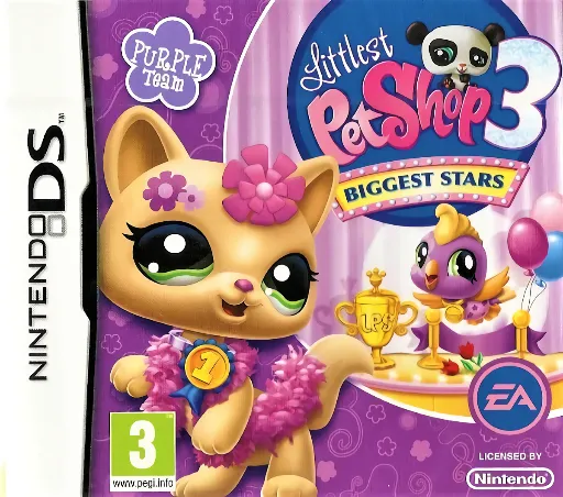 Littlest Pet Shop 3 - Biggest Stars - Purple Team (Europe) (En,Pt,Sv,No,Da,Fi)